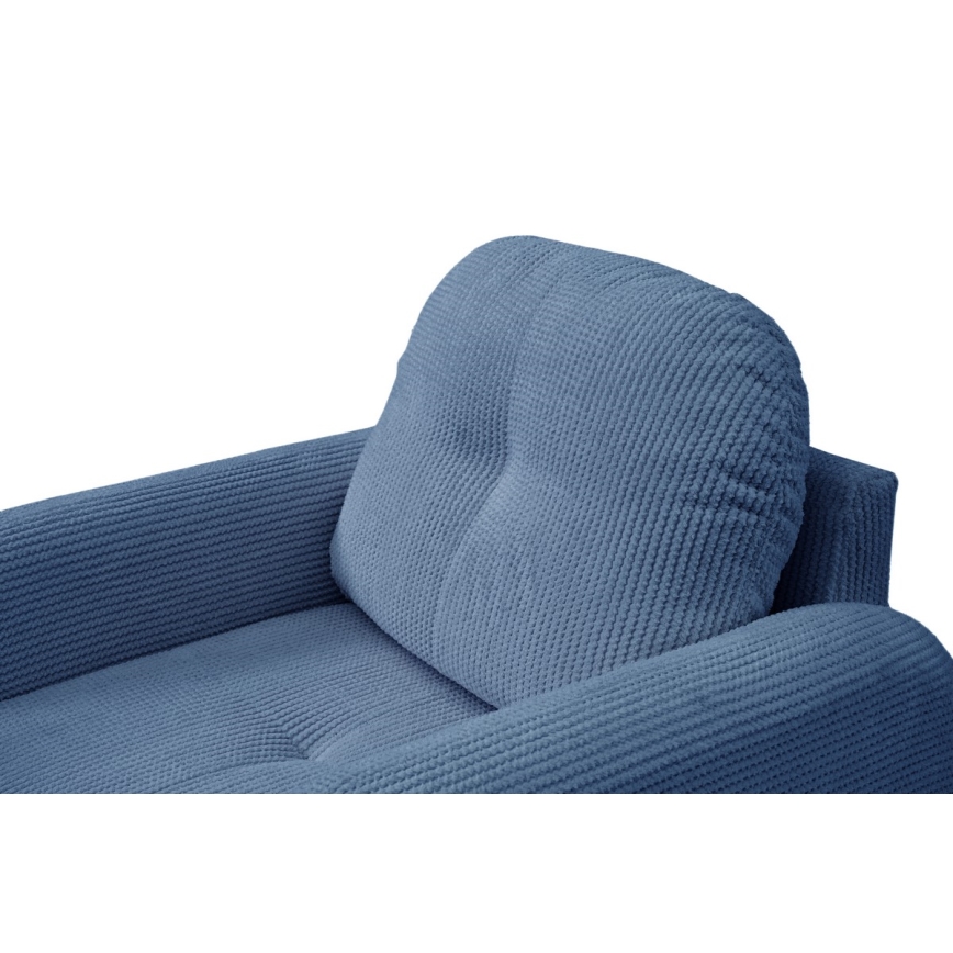Chaise rembourrée CLOUDY bleu