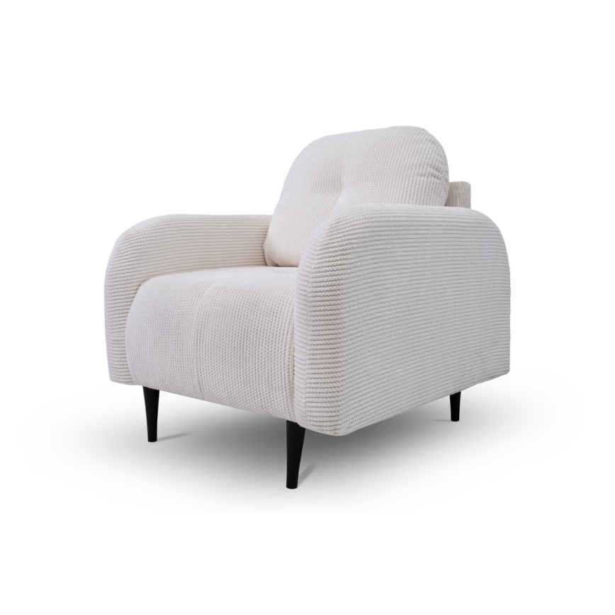 Chaise rembourrée CLOUDY crème