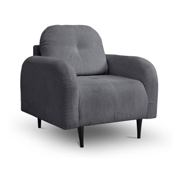 Chaise rembourrée CLOUDY gris