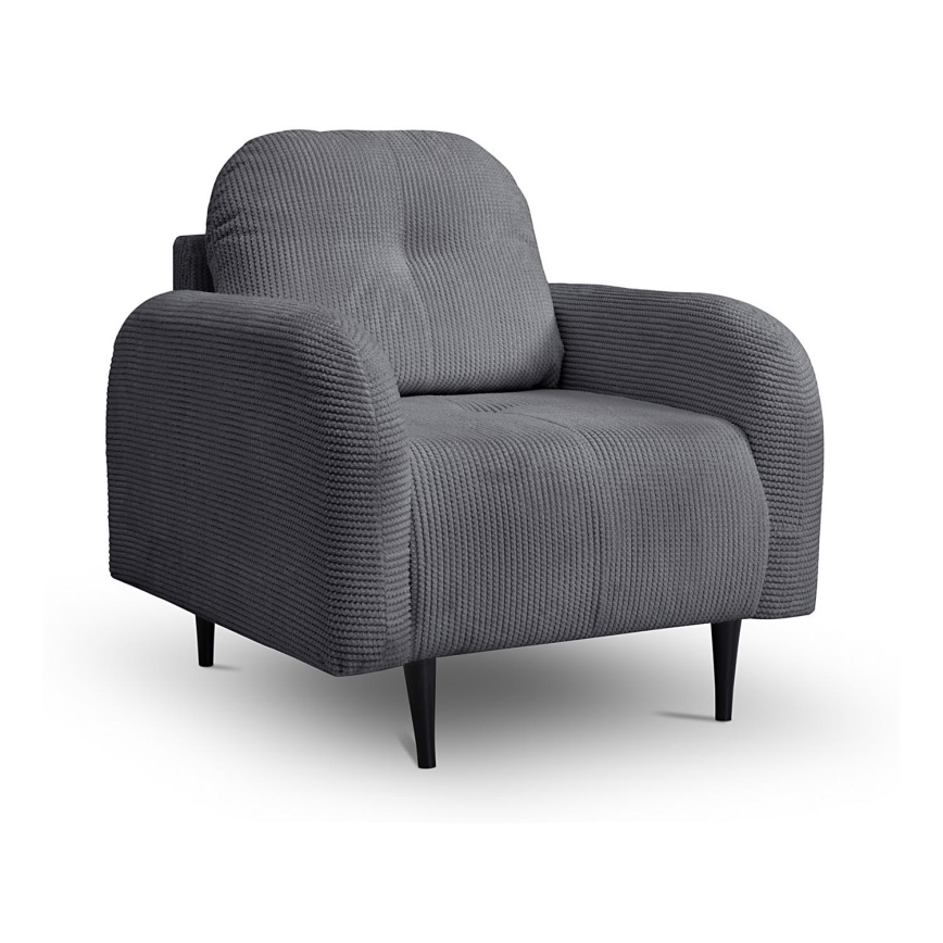 Chaise rembourrée CLOUDY gris
