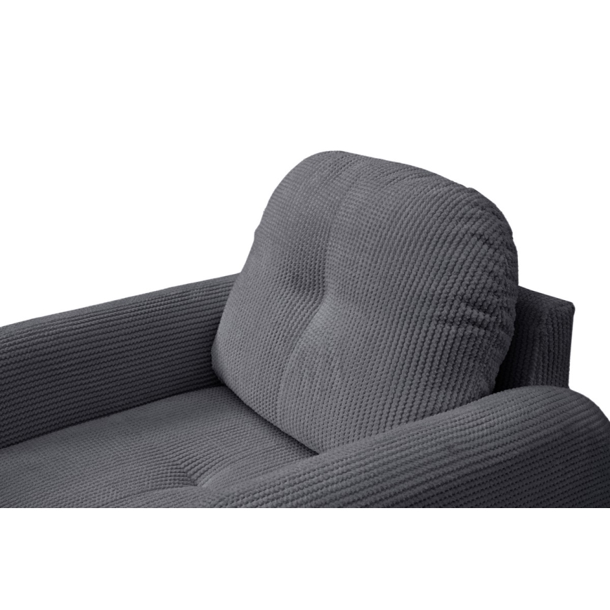 Chaise rembourrée CLOUDY gris