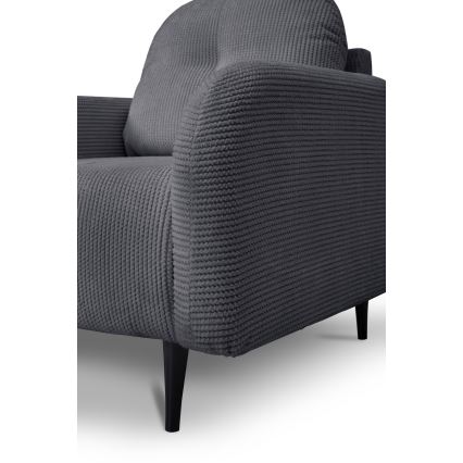 Chaise rembourrée CLOUDY gris