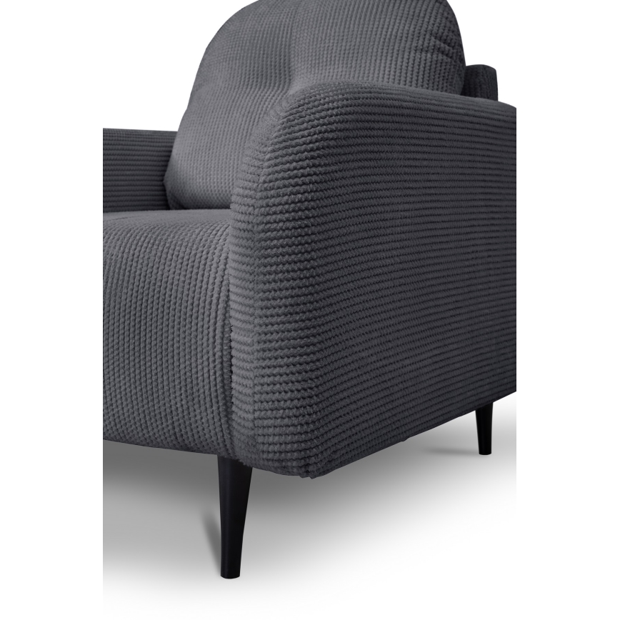 Chaise rembourrée CLOUDY gris