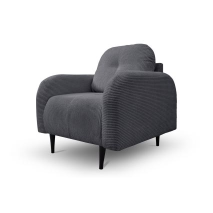 Chaise rembourrée CLOUDY gris