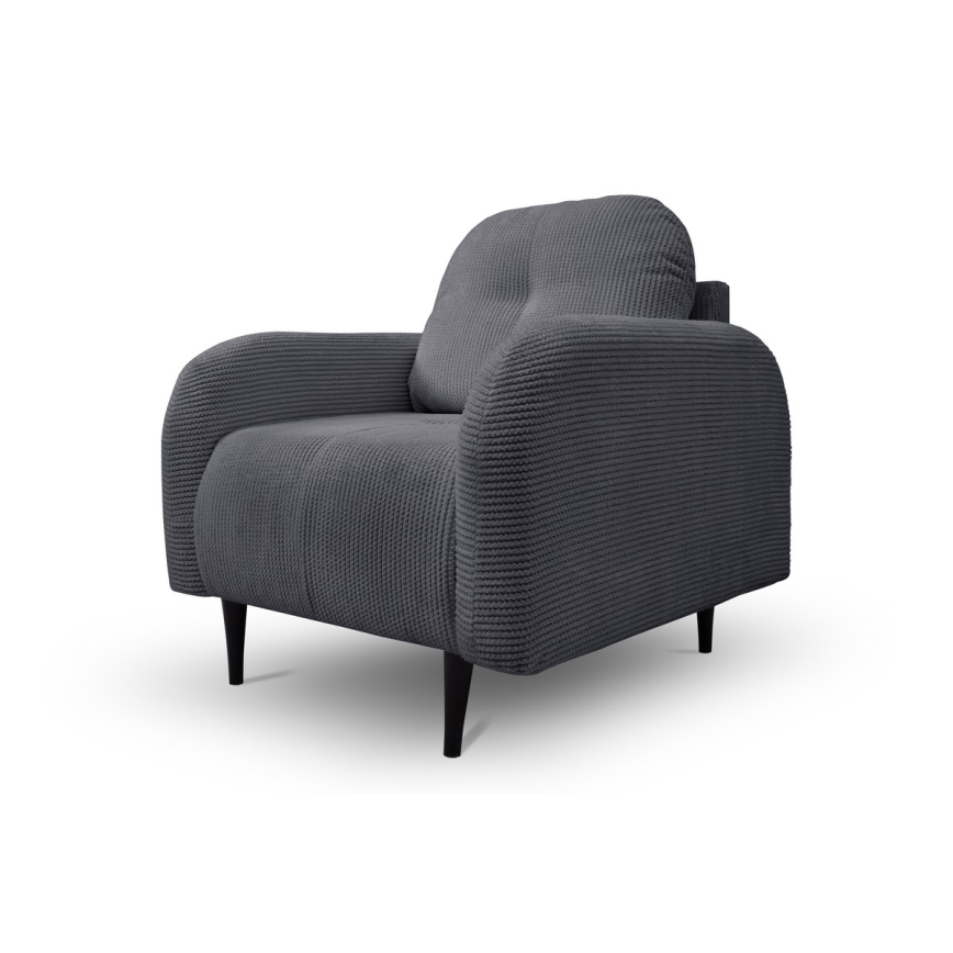 Chaise rembourrée CLOUDY gris