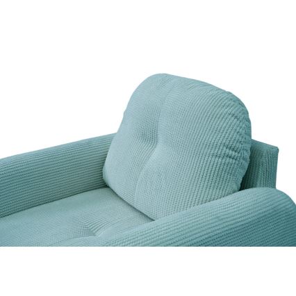 Chaise rembourrée CLOUDY turquoise