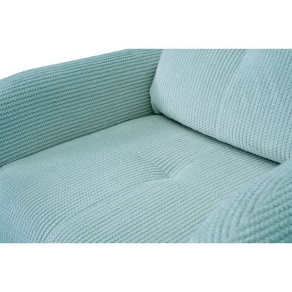 Chaise rembourrée CLOUDY turquoise