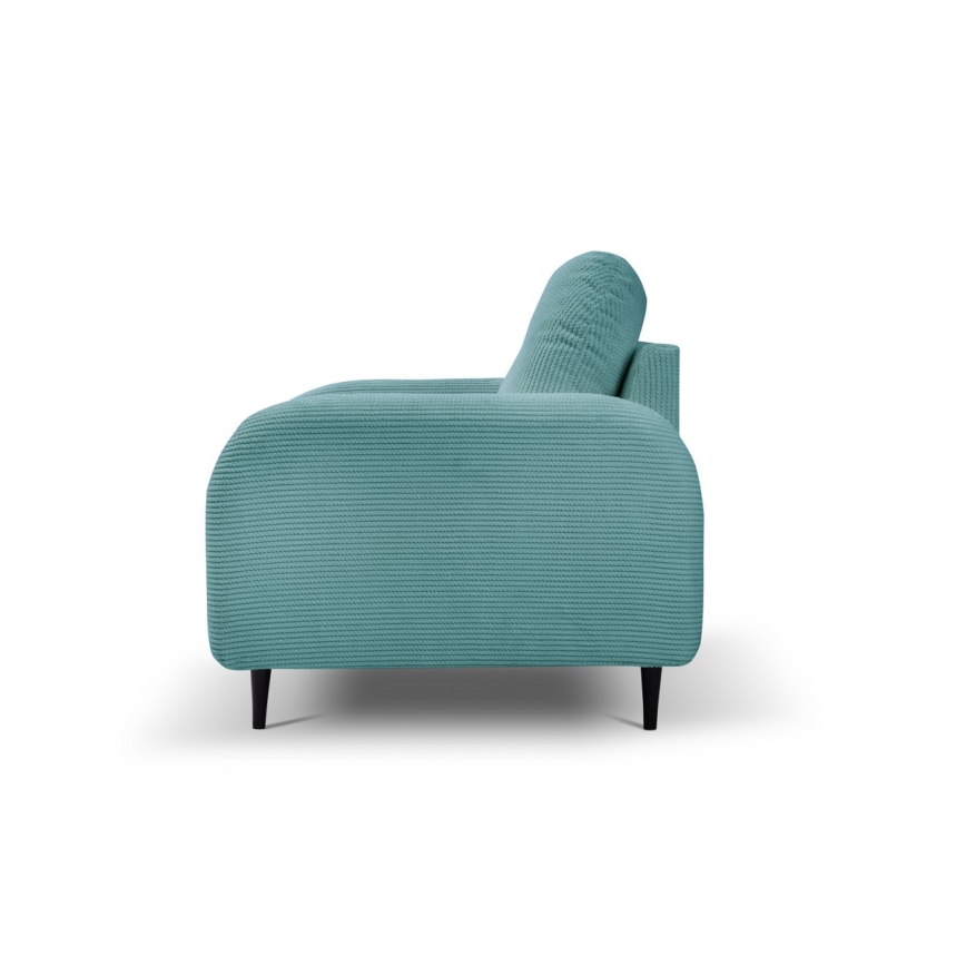 Chaise rembourrée CLOUDY turquoise