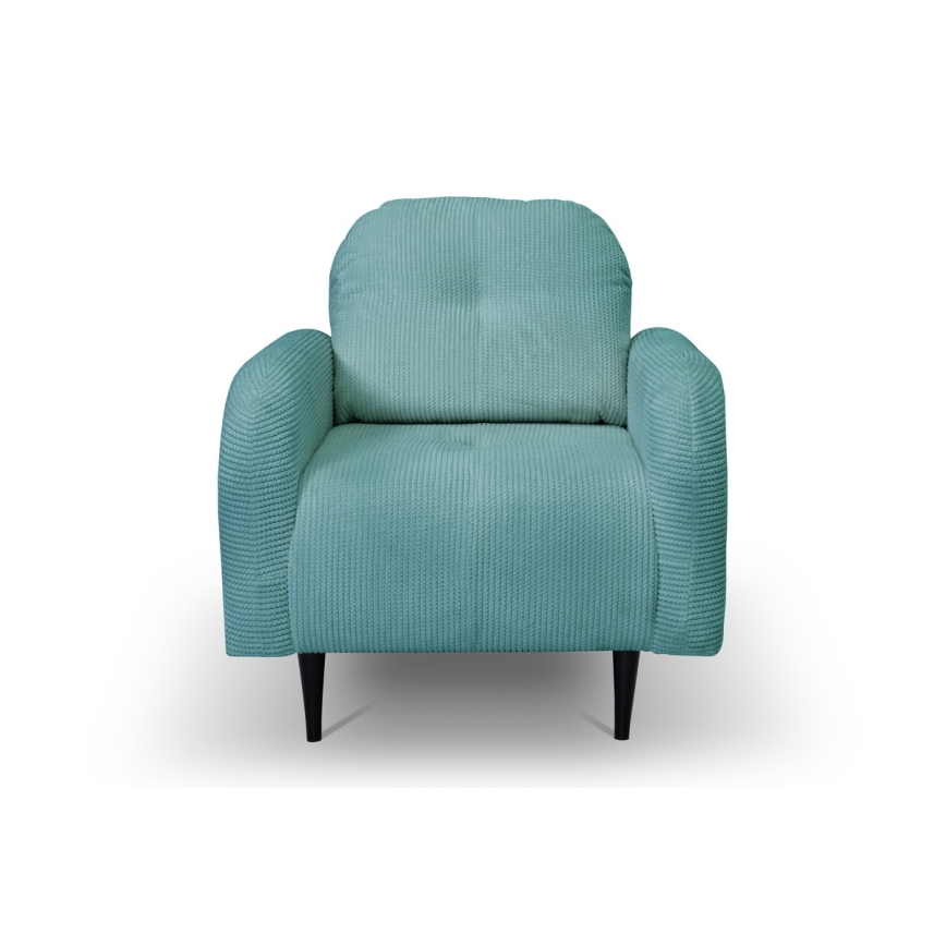 Chaise rembourrée CLOUDY turquoise