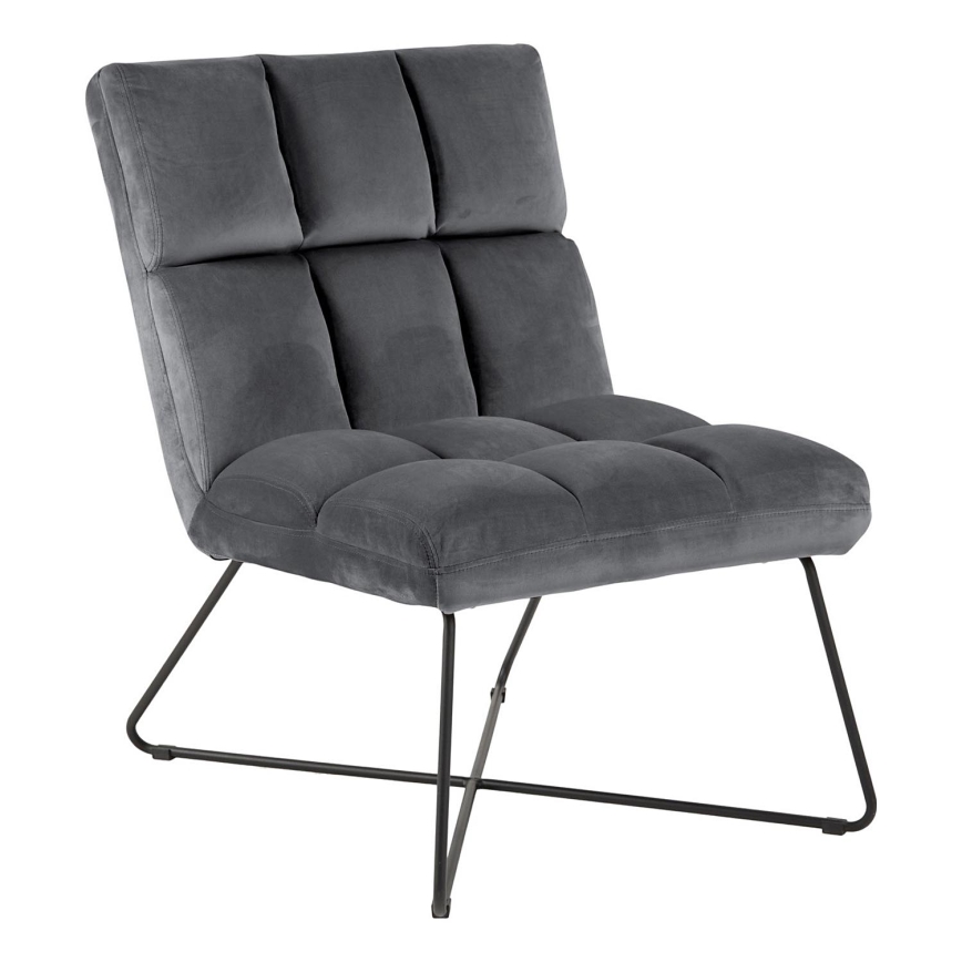 Chaise ZETA gris foncé