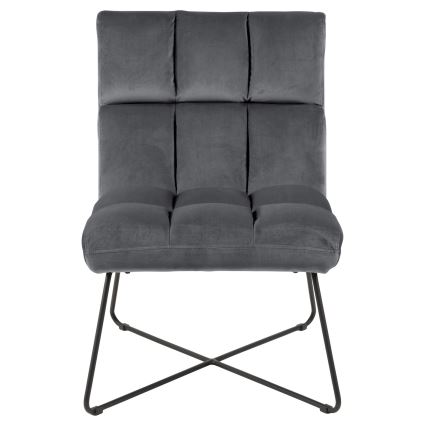 Chaise ZETA gris foncé