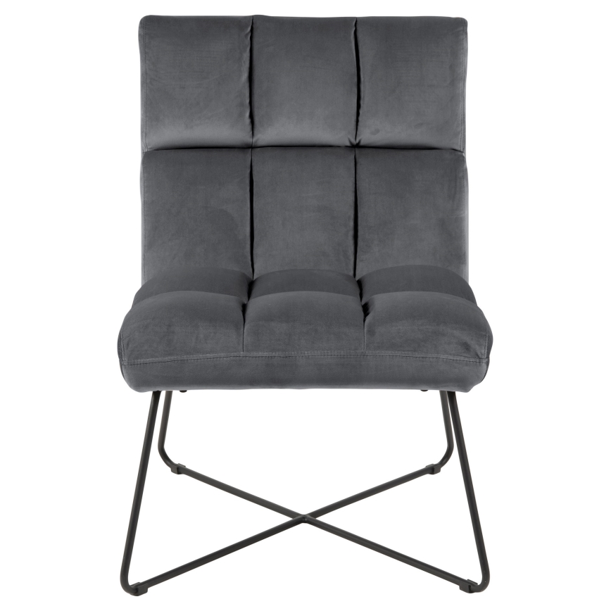 Chaise ZETA gris foncé