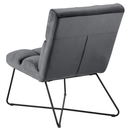Chaise ZETA gris foncé