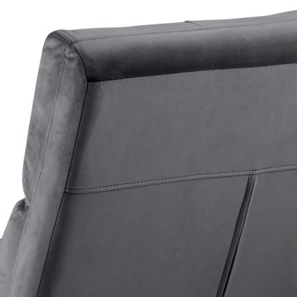 Chaise ZETA gris foncé
