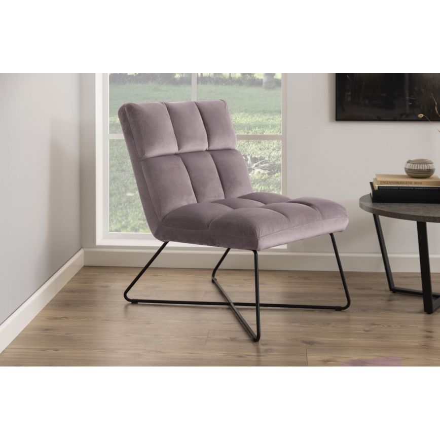 Chaise ZETA rose