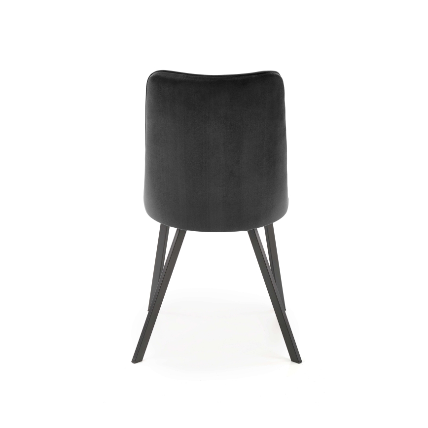 Chaises de salle à manger RESTIVO, lot de 4, noires