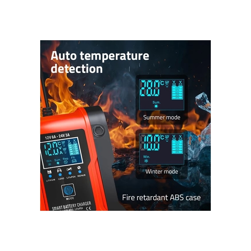 Chargeur de batteries 110W/230V