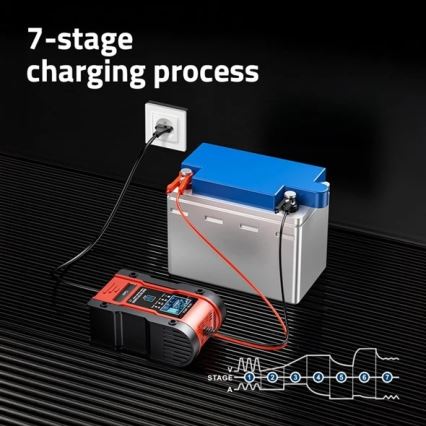 Chargeur de batteries 110W/230V
