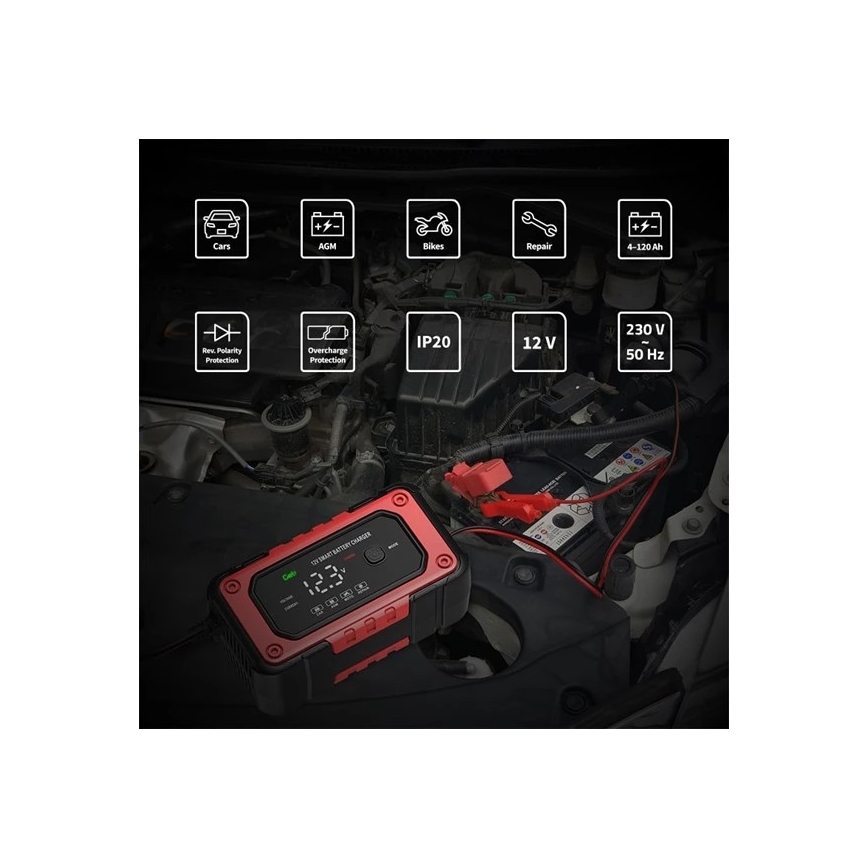 Chargeur de batteries 90 W/230 V