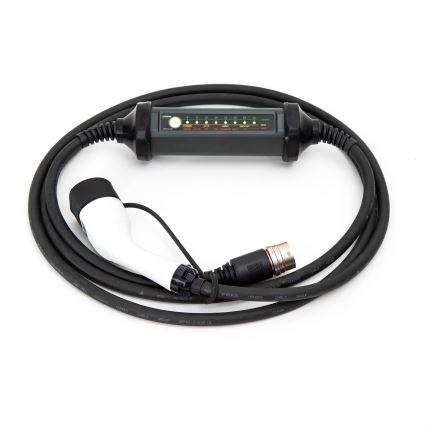 Chargeur portatif pour voitures électriques avec 4 adaptateurs Type 2 32A/480V 22kW 7m IP67