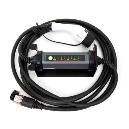 Chargeur portatif pour voitures électriques avec 4 adaptateurs Type 2 32A/480V 22kW 7m IP67