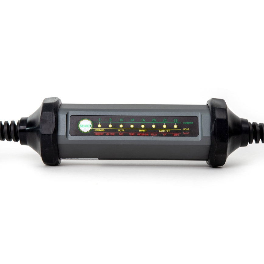 Chargeur portatif pour voitures électriques avec 4 adaptateurs Type 2 32A/480V 22kW 7m IP67