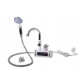 Chauffe-eau instantané avec pulvérisateur et écran LCD 3000W/230V IPX4 blanc
