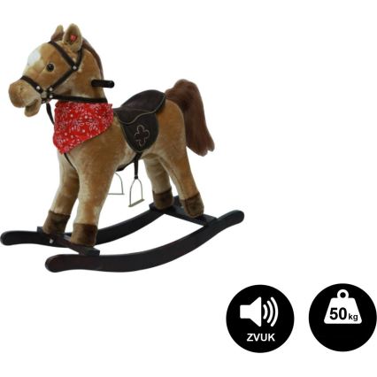 Cheval à bascule avec mélodie — 3 piles AA