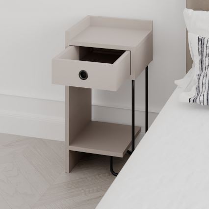 Chevet SONY taupe