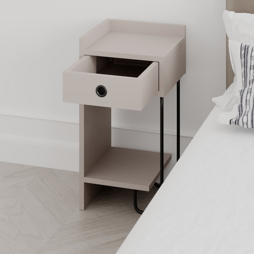 Chevet SONY taupe