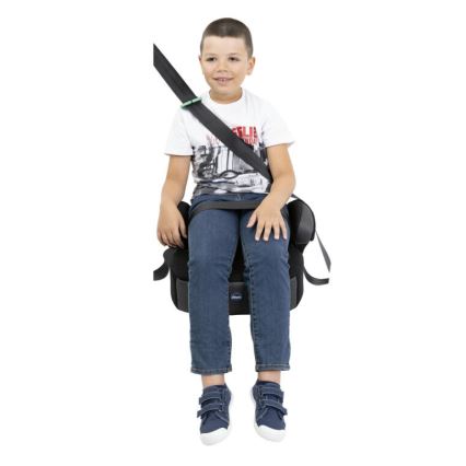 Chicco - Autoverhoger stoel QUASAR FIX i-Maat (126-150 cm) zwart/grijs
