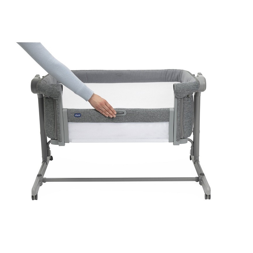 Chicco - Baby wieg 2in1 2v1 NEXT2ME MAGIC EVO donker