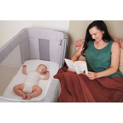 Chicco - Baby wieg 3in1 3v1 NEXT2ME FOREVER donker