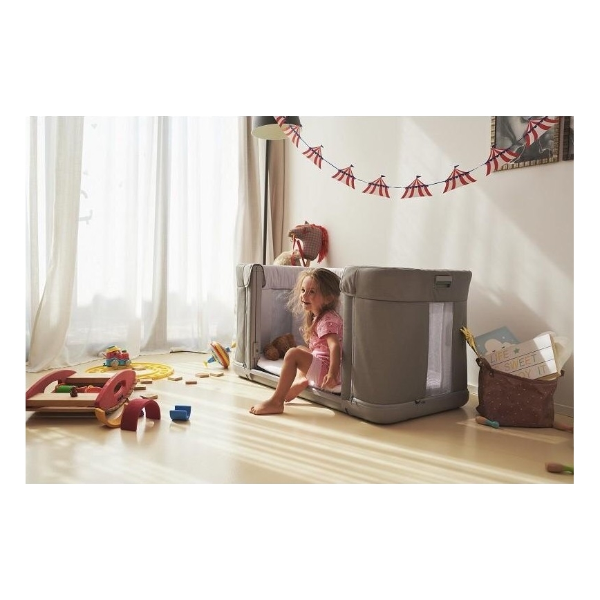 Chicco - Baby wieg 3in1 3v1 NEXT2ME FOREVER lichtgrijs