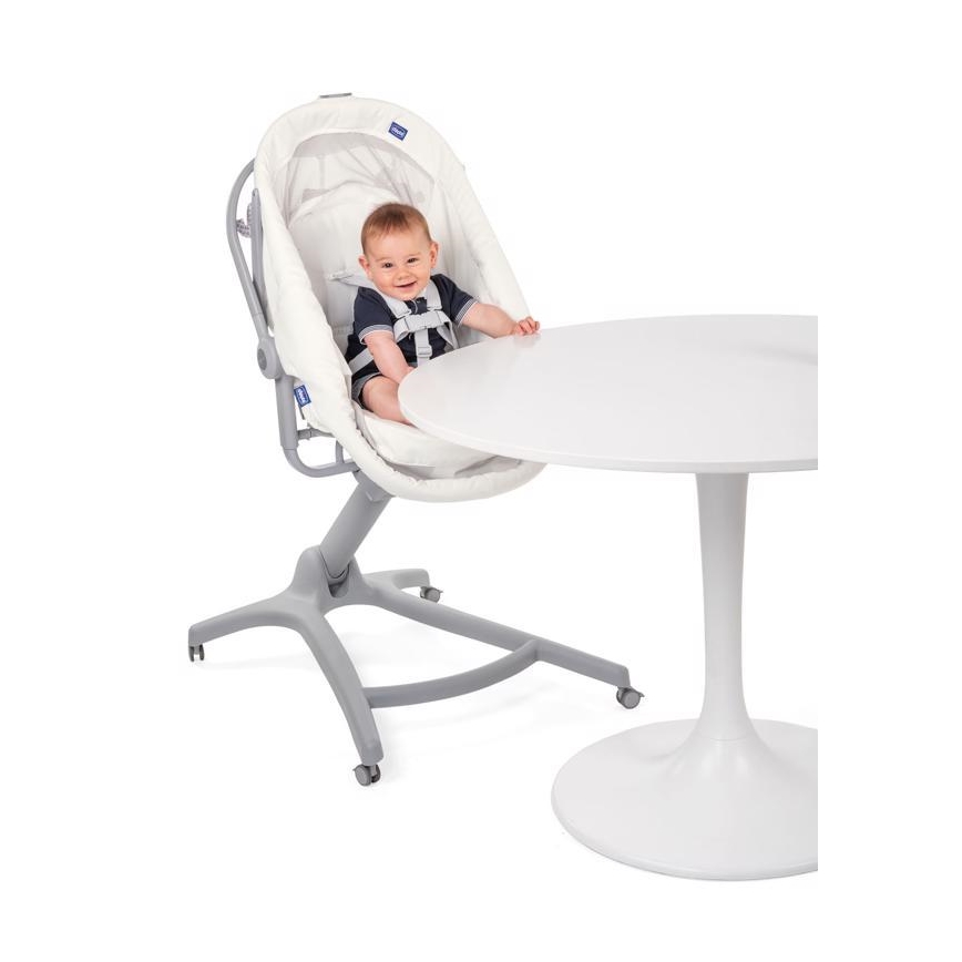 Chicco - Baby wieg 4in1 BABY HUG grijs/wit