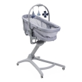 Chicco - Baby wieg 5in1 BABY HUG PRO grijs