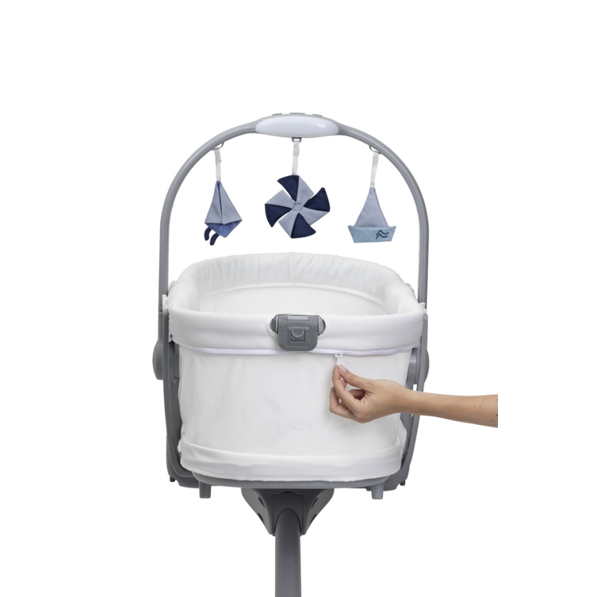 Chicco - Baby wieg 5in1 BABY HUG PRO wit