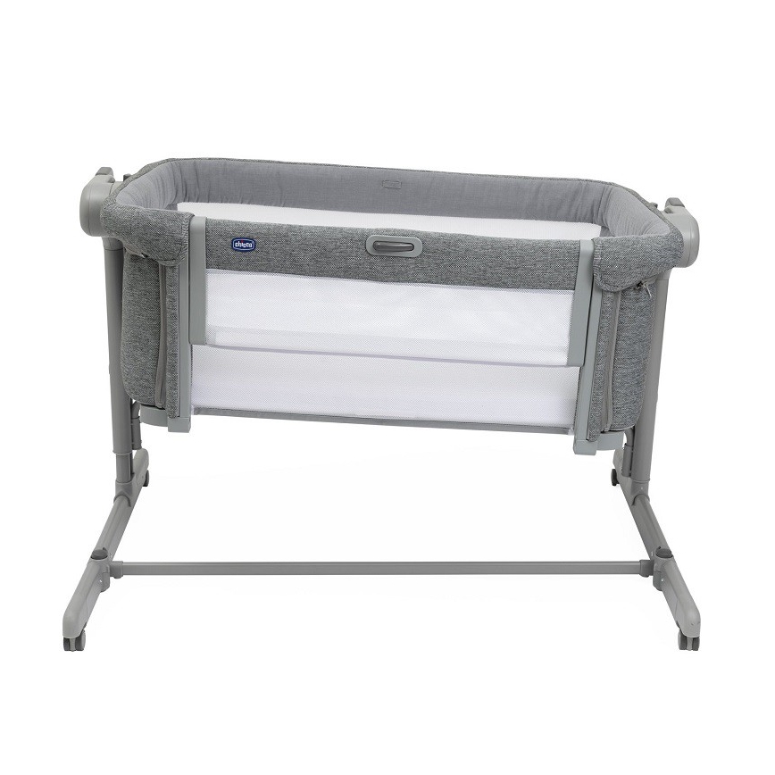 Chicco - Babybed 2-in-1 NEXT2ME MAGIC EVO donkergrijs