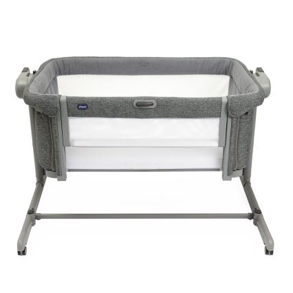 Chicco - Babybed 2-in-1 NEXT2ME MAGIC EVO donkergrijs