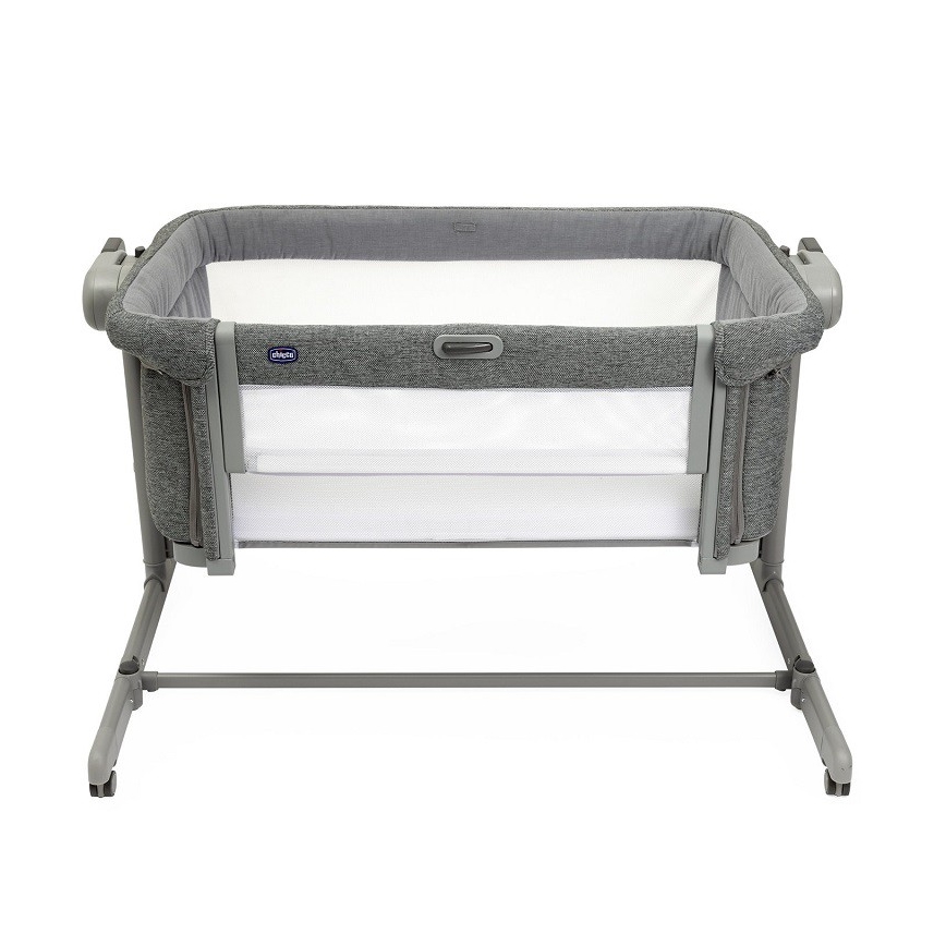 Chicco - Babybed 2-in-1 NEXT2ME MAGIC EVO donkergrijs