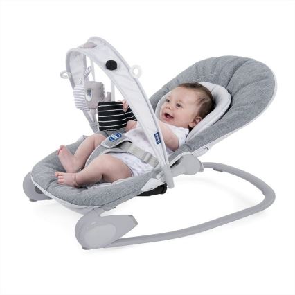 Chicco - Babyschommel HOOPLA grijs/wit