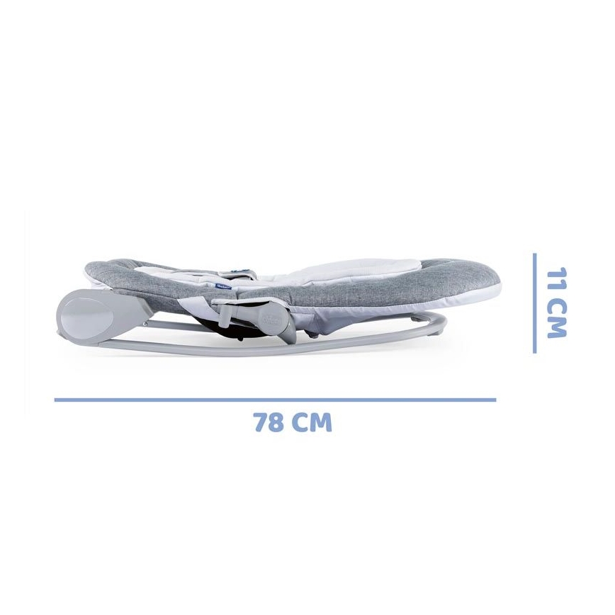 Chicco - Babyschommel HOOPLA grijs/wit