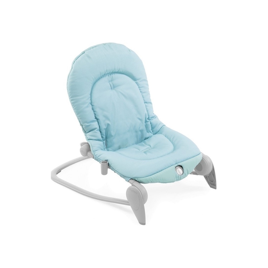 Chicco - Baby schommelstoel met vibratie en melodie BALLOON Froggy blauw