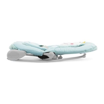 Chicco - Baby schommelstoel met vibratie en melodie BALLOON Froggy blauw