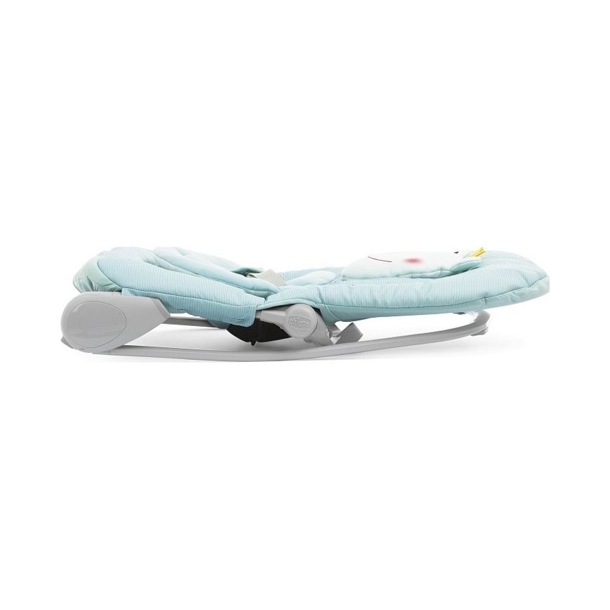 Chicco - Baby schommelstoel met vibratie en melodie BALLOON Froggy blauw