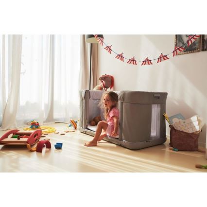Chicco - Berceau pour bébé 3en1 3v1 NEXT2ME FOREVER gris foncé