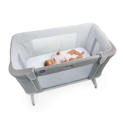 Chicco - Berceau pour bébé 3en1 3v1 NEXT2ME FOREVER gris foncé