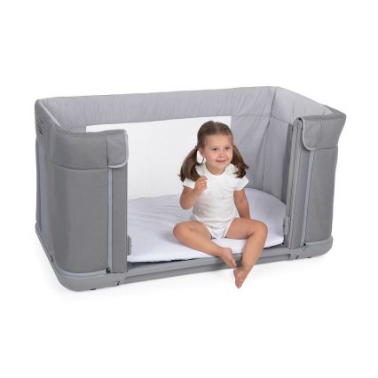 Chicco - Berceau pour bébé 3en1 3v1 NEXT2ME FOREVER gris foncé