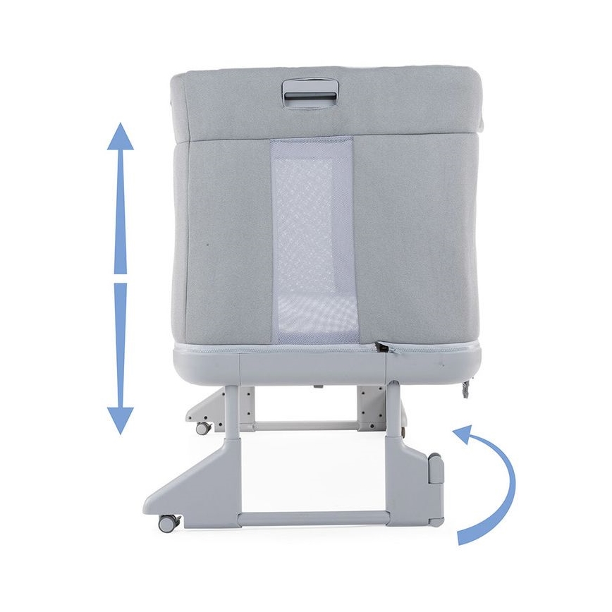 Chicco - Berceau pour bébé 3en1 3v1 NEXT2ME FOREVER gris foncé