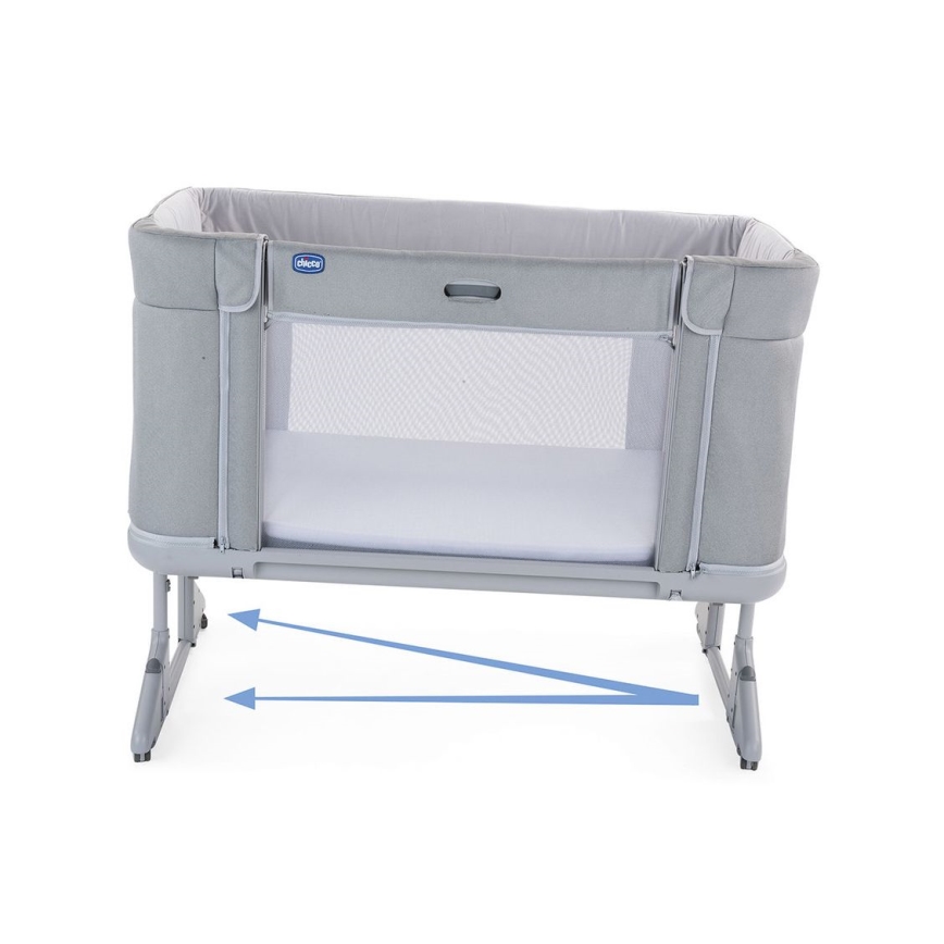 Chicco - Berceau pour bébé 3en1 3v1 NEXT2ME FOREVER gris foncé